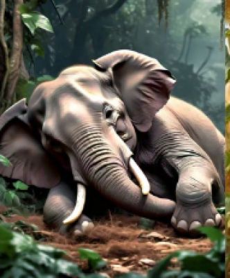 कोरबा जिले में जंगली हाथी का शव बरामद