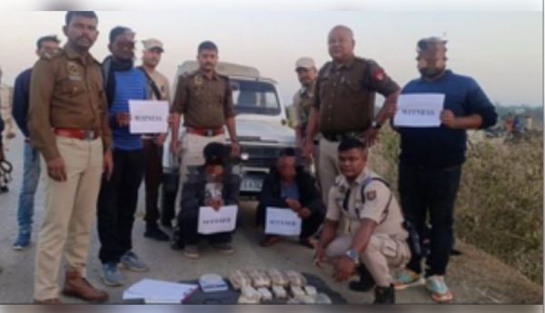 असम पुलिस ने 15 करोड़ रुपये मूल्य का मादक पदार्थ किया जब्त, दो गिरफ्तार 