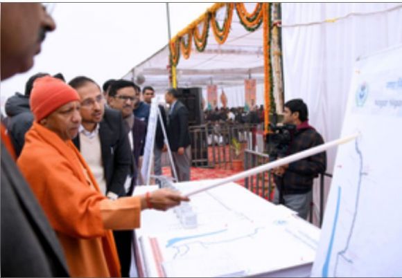 प्राकृतिक विधि के जल शोधन से नदी की शुद्धि के साथ करोड़ों की बचत : सीएम योगी 