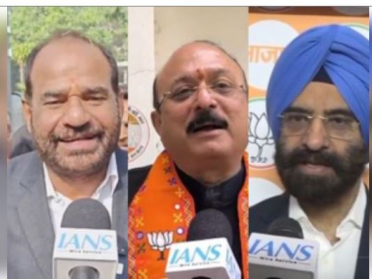 दिल्ली विधानसभा चुनाव 2025 : भाजपा प्रत्याशियों को विश्वास, 'बन रही डबल इंजन की सरकार' 