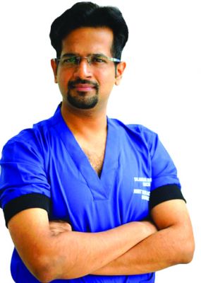 मिनीमम कट तकनीक से चारों जोड़ और शोल्डर का सफल रिप्लेसमेंट