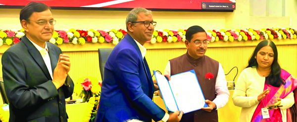 पाइपलाइन ट्रांसफॉर्मेशन सिस्टम स्टील उत्पाद के लिए अभा बीआईएस प्रमाणन से एनएमडीसी ने रचा इतिहास