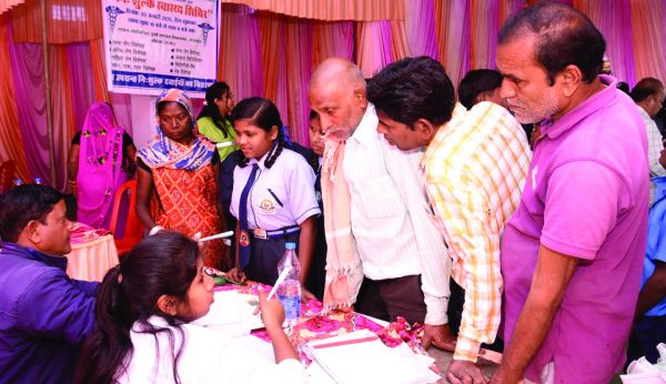 कोरबा में मल्टीस्पेशलिटी स्वास्थ्य शिविर से सामुदायिक स्वास्थ्य को बालको का बढ़ावा