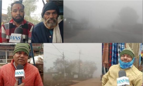 शिवपुरी में लोगों का ठंड से हाल बेहाल, अलाव का सहारा ले रहे हैं लोग 