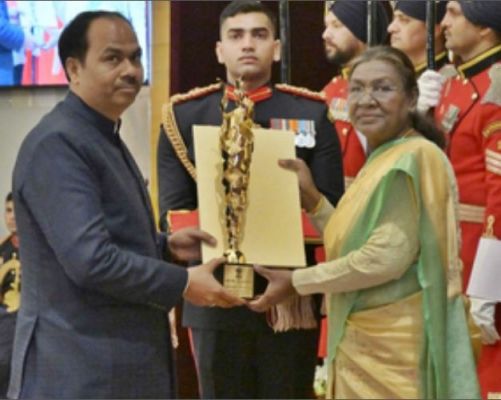 पेफी राष्ट्रीय खेल प्रोत्साहन पुरस्कार से सम्मानित