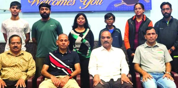  86वीं सीनियर राष्ट्रीय स्पर्धा के लिए छग टेबल टेनिस टीम घोषित