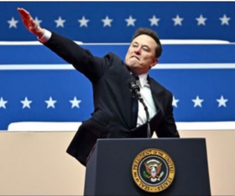 मस्क का पुतला लटकाया, अरबपति बिजनेसमैन पर लग रहे 'नाजी सैल्यूट' करने के आरोप, क्या होता है ये? 