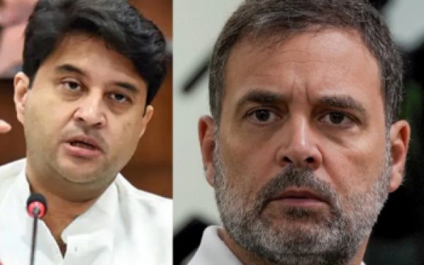 सिंधिया ने राहुल को इतिहास पढ़ने की नसीहत दी, कांग्रेस ने झांसी की रानी का उल्लेख कर पलटवार किया