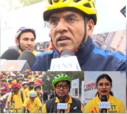 ‘फिट इंडिया संडे ऑन साइकिल’ धीरे-धीरे उत्सव का रूप ले रहा है : मनसुख मंडाविया 