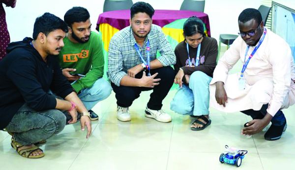 पाइथन, कोडिंग और रोबोटिक्स पर कलिंगा विश्वविद्यालय में हुआ हैंड्स-ऑन प्रशिक्षण