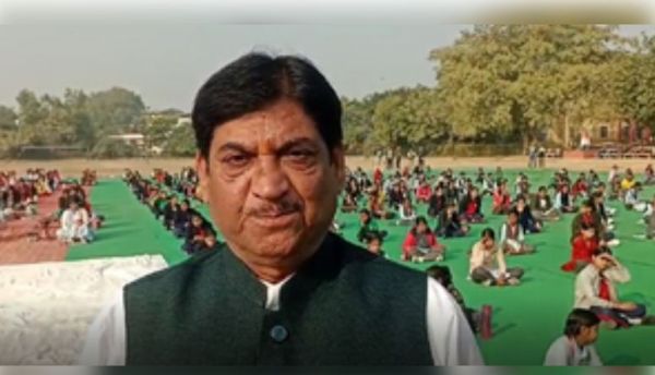 राजस्थान के बूंदी में सूर्य सप्तमी पर सूर्य नमस्कार का आयोजन