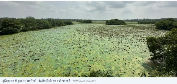 इंदौर और उदयपुर को मिला भारत की पहली 'वेटलैंड सिटी' का दर्जा