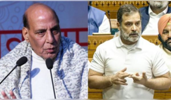 ‘राहुल ने सेना प्रमुख के बयान के बारे में झूठे आरोप लगाए’, राजनाथ सिंह का कांग्रेस सांसद पर पलटवार