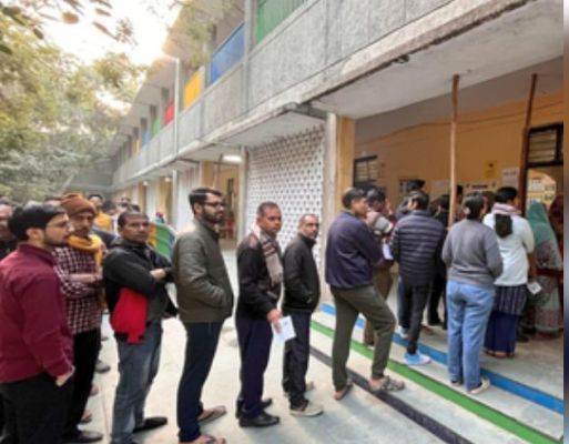 दिल्ली विधानसभा चुनाव 2025: सुबह 11 बजे तक 19.95 फीसदी मतदान 