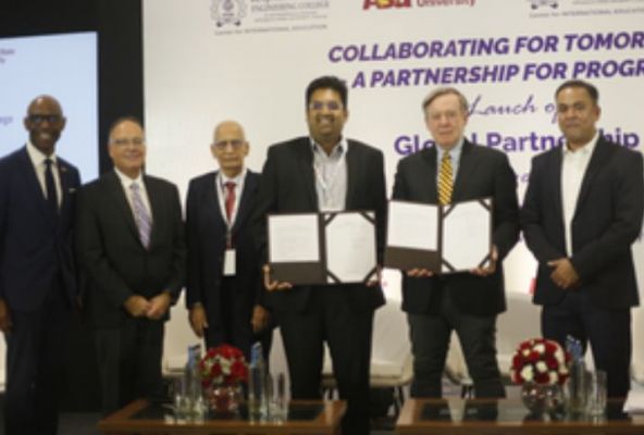 भारतीय छात्रों के शैक्षणिक अवसरों को बढ़ाने के लिए एरिजोना स्टेट यूनिवर्सिटी ने राजलक्ष्मी इंजीनियरिंग कॉलेज के साथ साझेदारी की