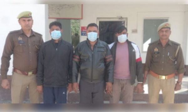 ग्रेटर नोएडा : चाय पत्ती लदे कंटेनर की चोरी करने वाले गिरोह का पर्दाफाश, तीन गिरफ्तार 