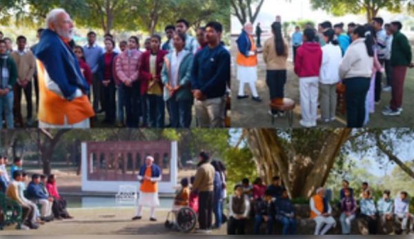 पीएम मोदी ने 'परीक्षा पे चर्चा' में छात्रों को दिया तनाव मुक्त रहने का मंत्र, चिंता साझा करने की दी सलाह 