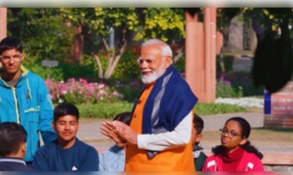 परीक्षा पे चर्चा : छात्र के सवाल पर पीएम मोदी का जवाब , बिहार का लड़का राजनीति की बात न करे हो ही नहीं सकता