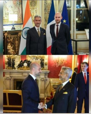 एस जयशंकर ने फ्रांस के विदेश मंत्री से की मुलाकात, एआई और इनोवेशन पर की चर्चा 