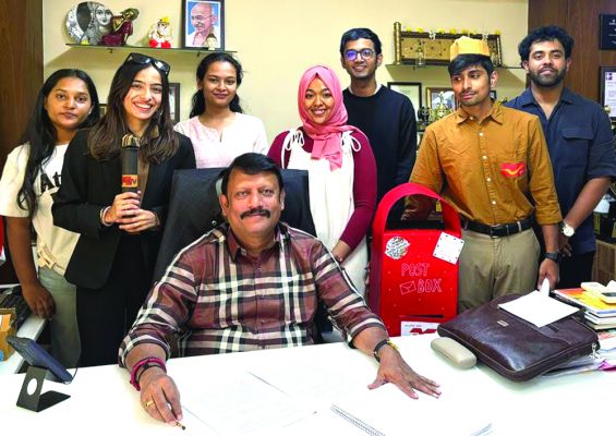 मिलेनियल जनरेशन वाले बीबीए सेक्शन-एफ विद्यार्थियों को युक्ति 2025 ने किया नॉस्टैल्जिक