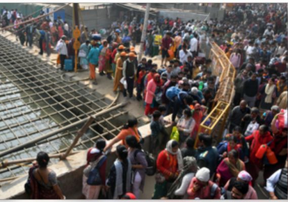 त्रिवेणी के अमृत जल से स्नान कर पुण्य के भागीदार बने उत्तर प्रदेश की जेलों में बंद कैदी