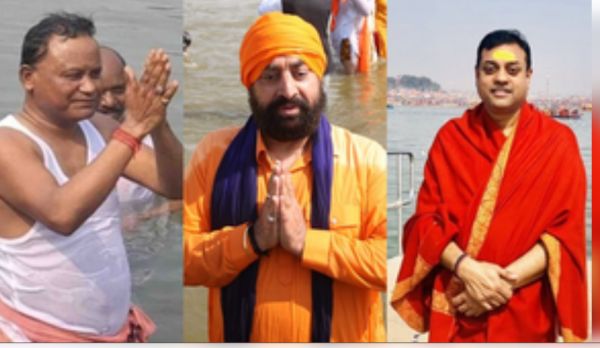 महाकुंभ : ओडिशा के सीएम, उत्तराखंड के राज्यपाल, संबित पात्रा व कैलाश खेर ने लगाई आस्था की डुबकी