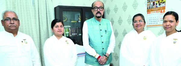 प्रजापिता ब्रह्माकुमारी ईश्वरीय विवि के  शिवरात्रि पर्व में राज्यपाल को आमंत्रण