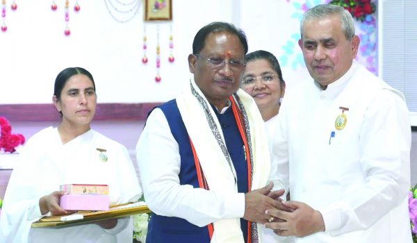 गौरव की बात है ब्रह्माकुमारी संस्था नशा मुक्ति अभियान का श्रीगणेश छग से कर रही है-सीएम