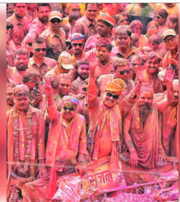 भरतपुर के गांठौली गांव का गुलाल कुंड, जहां मिलता है राधा-कृष्ण की 'होली लीला' का साक्षात प्रमाण