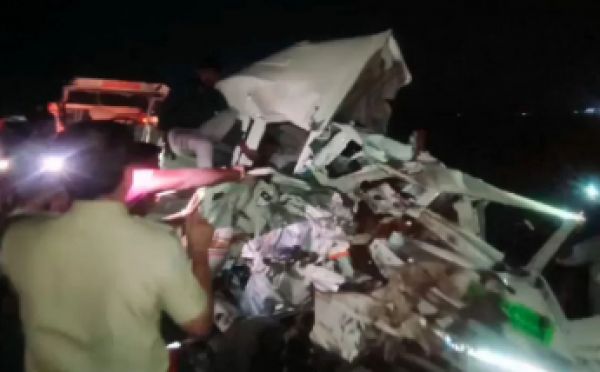 मप्र: धार में गैस टैंकर और दो वाहनों के बीच टक्कर में सात लोगों की मौत