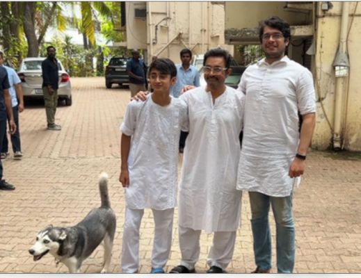 आमिर खान संग फ्रेम में नजर आई ‘सुंदरी’ 