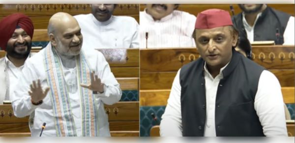 अमित शाह का अखिलेश यादव के तंज पर पलटवार, 25 साल वाली 'गारंटी' की दिलाई याद