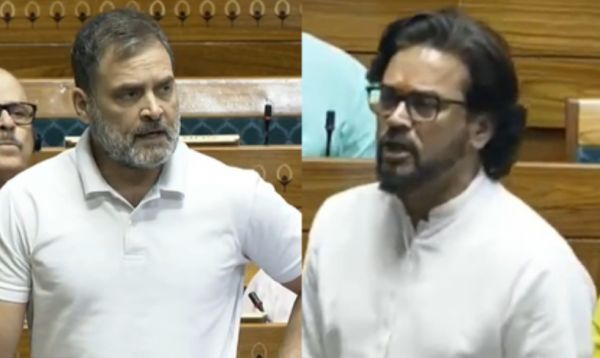 चीन की ओर से जमीन हड़पने का राहुल ने किया दावा, अनुराग ठाकुर का पलटवार- 'एक इंच भी नहीं गई जमीन' 