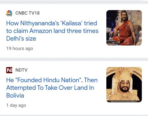 ‘छत्तीसगढ़’ का  संपादकीय : ...आदिवासियों को धोखा देकर नित्यानंद के बनाए देश कैलासा की साजिश का हुआ भांडाफोड़