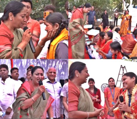 मुख्यमंत्री रेखा गुप्ता ने किया कन्या पूजन, स्कूली छात्राओं की सुनी समस्याएं 