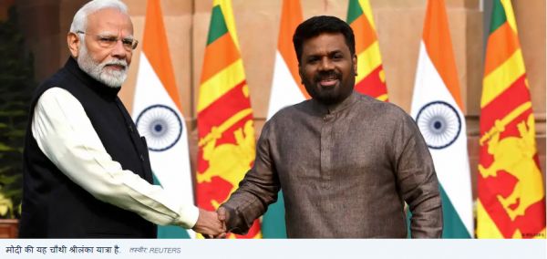 मोदी के श्रीलंका दौरे का क्या रहेगा एजेंडा