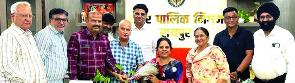 एडवरटाइजिंग एजेंसीज एसोसिएशन की महापौर चौबे को बधाई और उज्जवल भविष्य की कामना