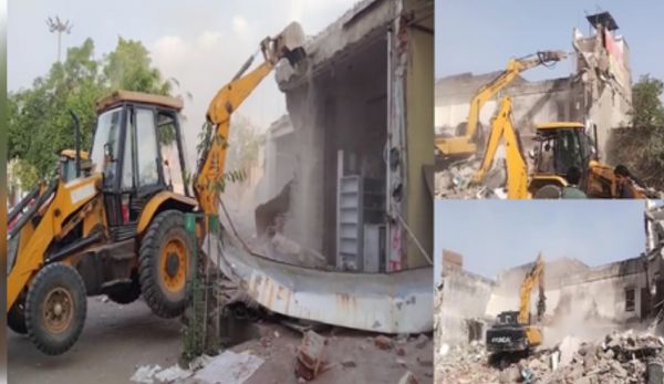 सड़क चौड़ीकरण के लिए जयपुर में चला जेडीए का बुलडोजर, हाईकोर्ट के आदेश पर कार्रवाई