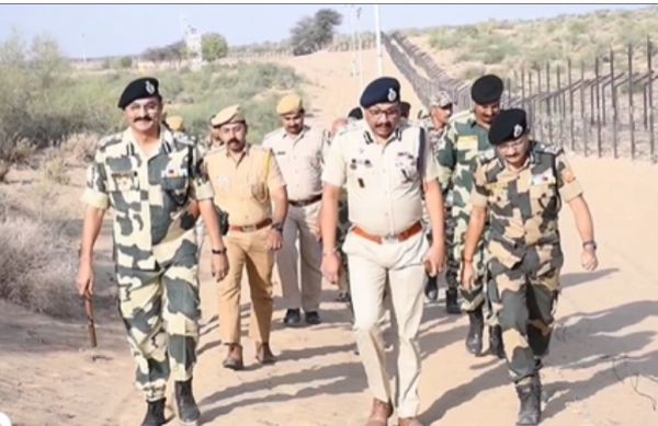 बीकानेर दौरे पर बीएसएफ आईजी एमएल गर्ग बोले, 