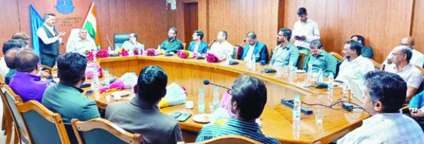 जीएसटी डे समारोह में चेंबर पदाधिकारीगण हुए शामिल