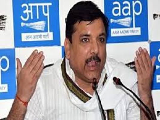 राहुल-तेजस्वी की रैली पर बोले संजय सिंह, 'अपने ही नेताओं को धक्का देकर भगा रहे हैं'