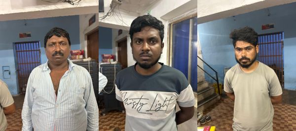 युवती पर एयरगन से हमला, पति, ससुर समेत तीन गिरफ्तार 