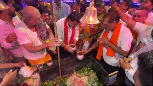 हर-हर महादेव के उद्घोष और बोल बम की जयघोष से गूंजा कवर्धा, भव्यता के साथ निकली भोरमदेव पदयात्रा