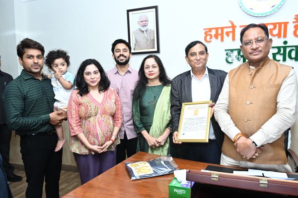 डॉ. सुनील कालड़ा गोल्डन बुक ऑफ वर्ल्ड रिकार्ड से सम्मानित