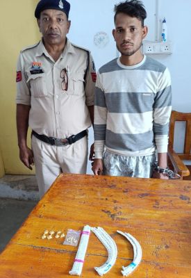 आठ माह पहले दोंदे में सूने मकान में सेंधमारी करने वाला गिरफ्तार 