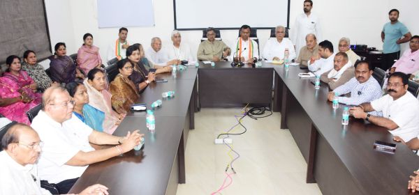 कांग्रेस का 22 को सभी संभागों में प्रदर्शन-आर्थिक नाकेबंदी भी