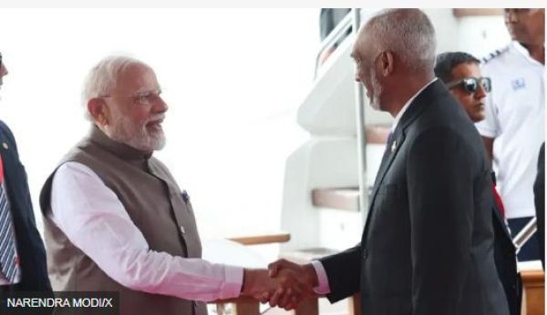 प्रधानमंत्री नरेंद्र मोदी की मालदीव यात्रा, मुइज़्ज़ू से की मुलाक़ात, भारत ने बढ़ाई ऋण की सीमा