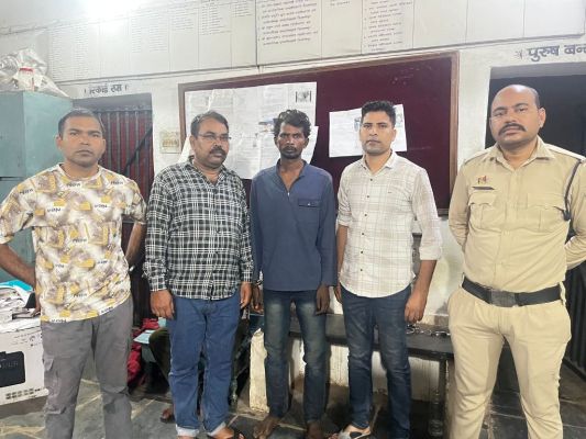 नवागढ़ में 12 साल की बच्ची की हत्या, इनामी आरोपी गिरफ्तार  