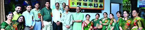 पांडेय और शर्मा ने ब्राम्हण समाज का किया सम्मान