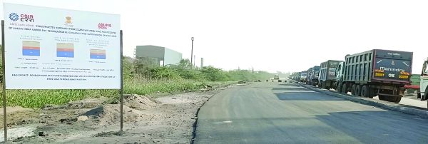 सीएसआईआर-सीआरआरआई स्टील स्लैग एग्रीगेट्स प्राप्तकर्ता पहली लाइसेंसी बनी एएम/एनएस इंडिया